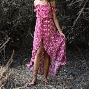 Floral Maxi Dress - AUGUSTE brand "Willow Day Dress" - Size 6